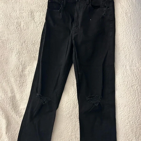 Mother High Waisted Rider Ankle Jeans - Picture 3 of 5